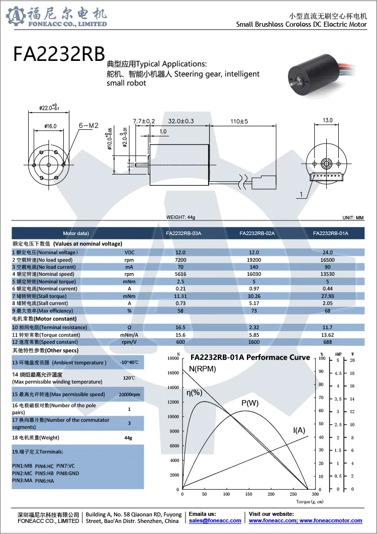 2232rb22mmマイクロコアレスブラシレスDC電気モーター.webp