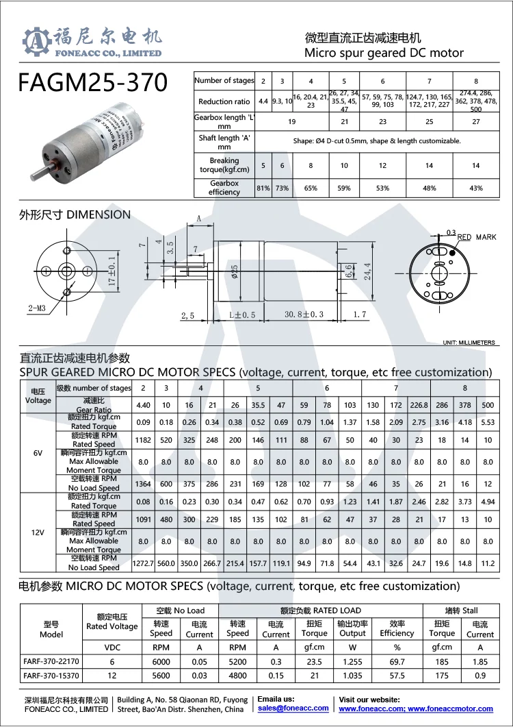 GM25-37025mmスモールスパーギアヘッドDC電気モーター.webp