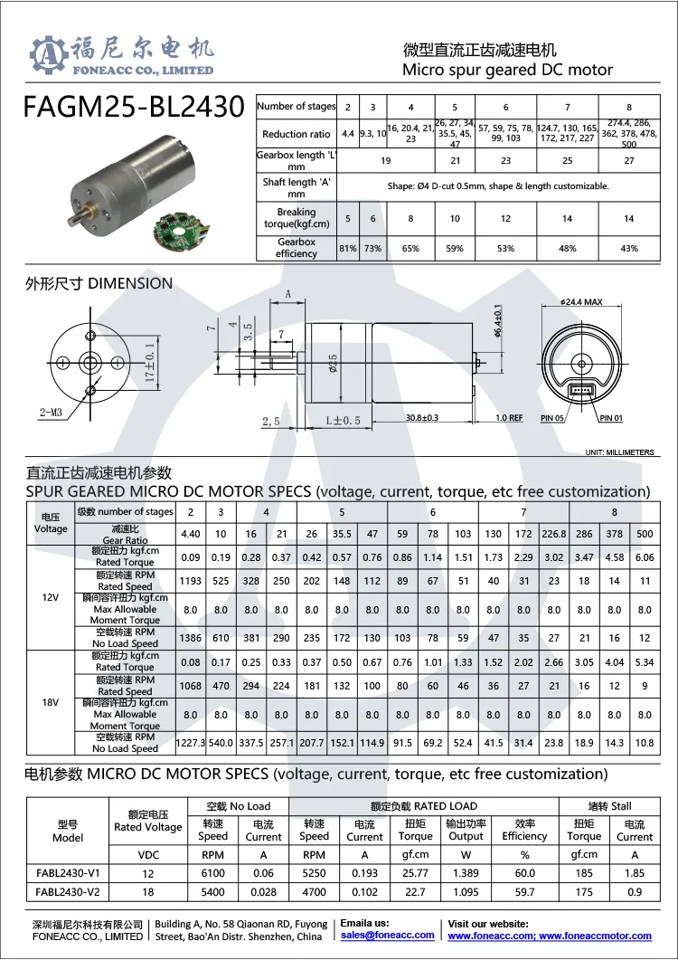 gm25-bl243025mmスモールスパーギアヘッドDC電気モーター.webp